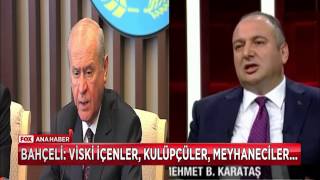 Bahçeli: viski içenler, kulüpçüler, meyhaneciler...