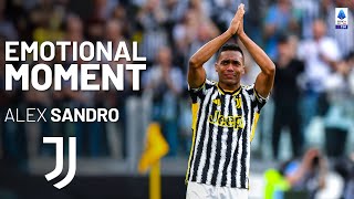 Alex Sandro’s sendoff at the Allianz Stadium | Emotional Moment | Serie A 2023/24