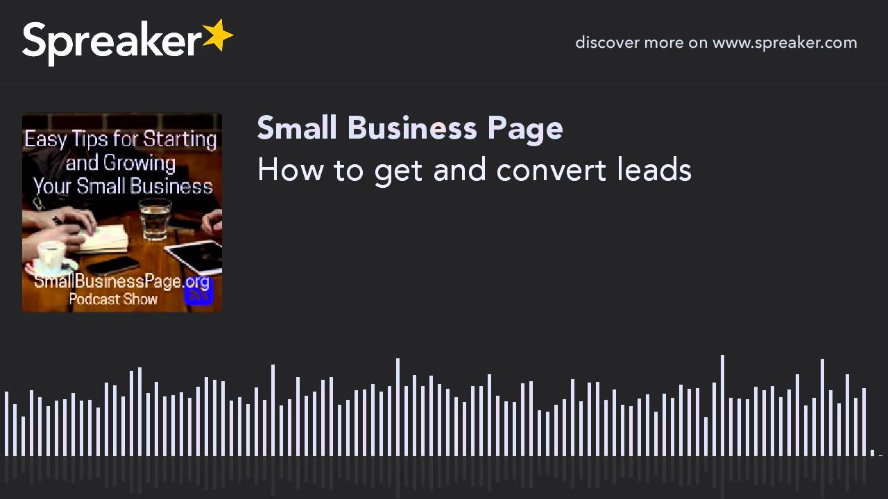Get leads for your small business