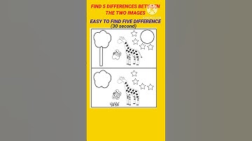 find five difference between the two pictures // #shortsfeed