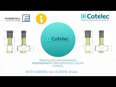 Feinmetall - Pointes de test Haute Fréquence HF77-0003 FR avec COTELEC