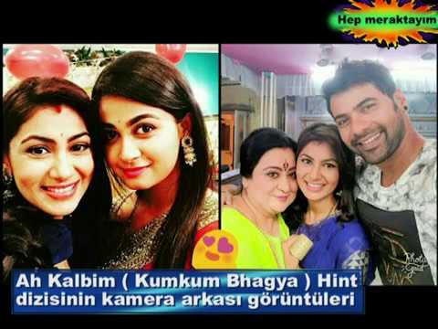 Ah Kalbim ( Kumkum Bhagya ) Hint dizisinin kamera arkası görüntüleri 5