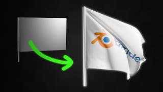 How to Make Flag Simulation in Blender (Follow Along)