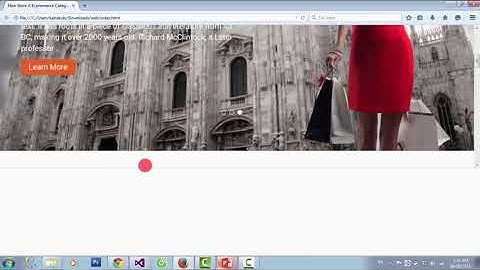 MVC 5   Bài 3 Hướng dẫn thiết kế giao diện website dựa trên template có sẵn