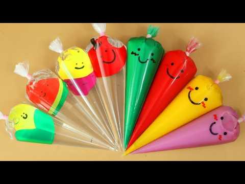 <strong>Making</strong> <strong>Slime</strong> with Piping Bags! Most Satisfying <strong>Slime</strong> Video★ASMR★#ASMR #PipingBags