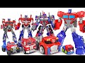 Transformers Optimus Prime Corps! Defeat giant dragons, dinosaurs and monsters! | DuDuPopTOY