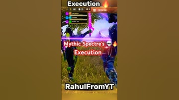 Mythic Spectre with new Mythic Execution 😍🔥- CODM #callofduty #codm #shorts #spectre #new #fun