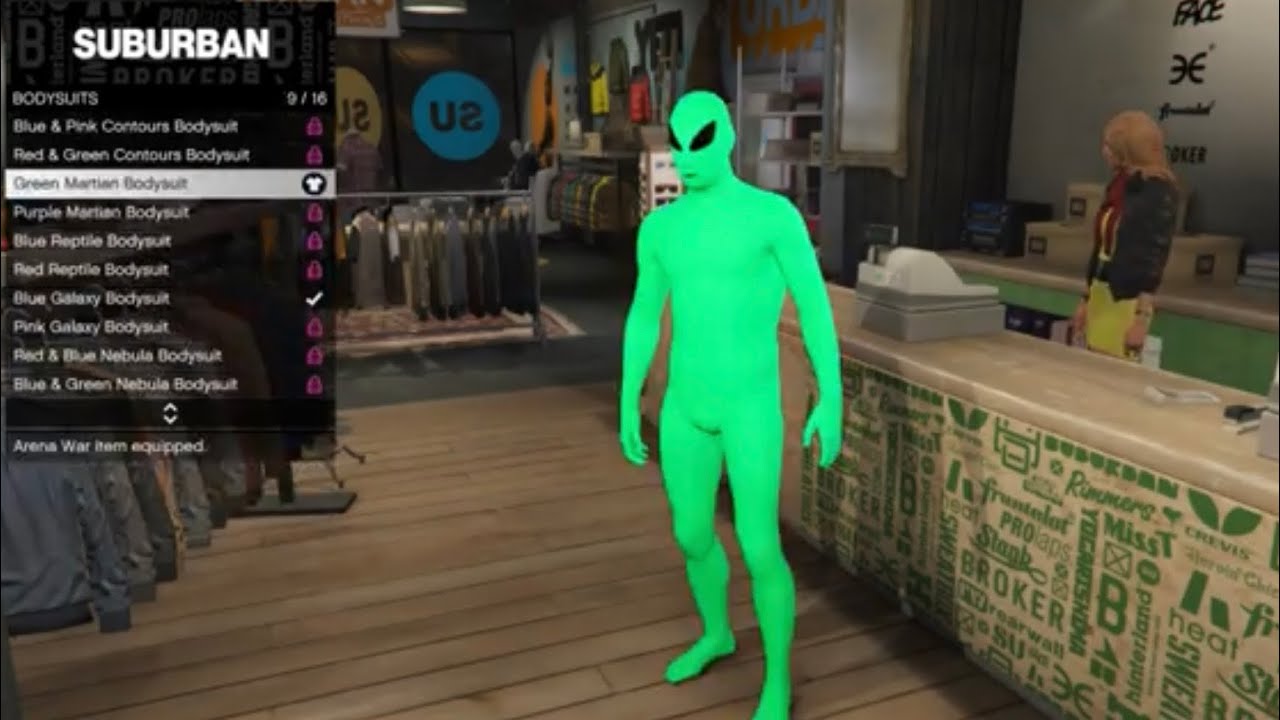 Where to get an Alien Suit in GTA Online - YouTube
