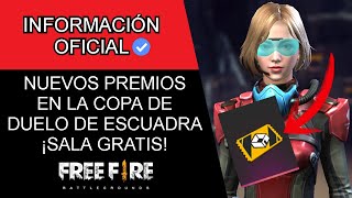 ¡SALA GRATIS! NUEVAS RECOMPENSAS DE LA COPA DE DUELO DE ESCUARA *GRATIS* EN FREE FIRE!! screenshot 5
