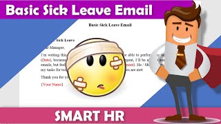 Basic Sick Leave Email | Leave Application | Smart HR screenshot 4