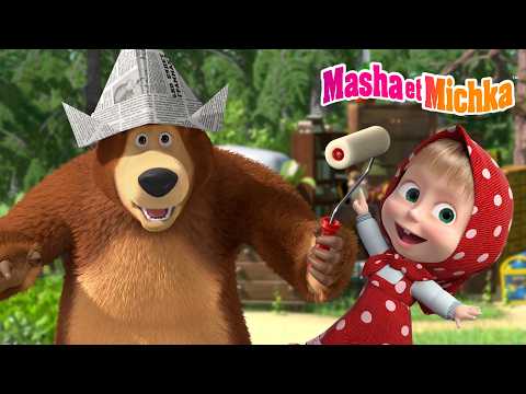 🏡😮 Du désordre dans la maison ? 🧖‍♀️🛁 Mon Bébé Est Affamé et On Redecore La Maison 🛠Masha et Michka