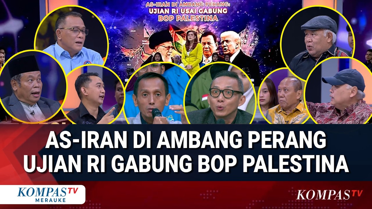 AS-Iran di Ambang Perang: Ujian RI usai Gabung BOP Palestina, Indonesia Bisa Apa?  | PART 3