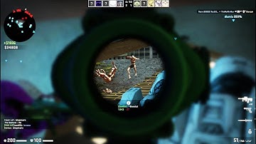 CSGO Zombie Escape Mod Gameplay on map Defense - Mizapro Server