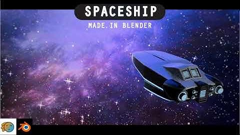 Blender l How to make a Spaceship l Blender 2.79 tutorial.