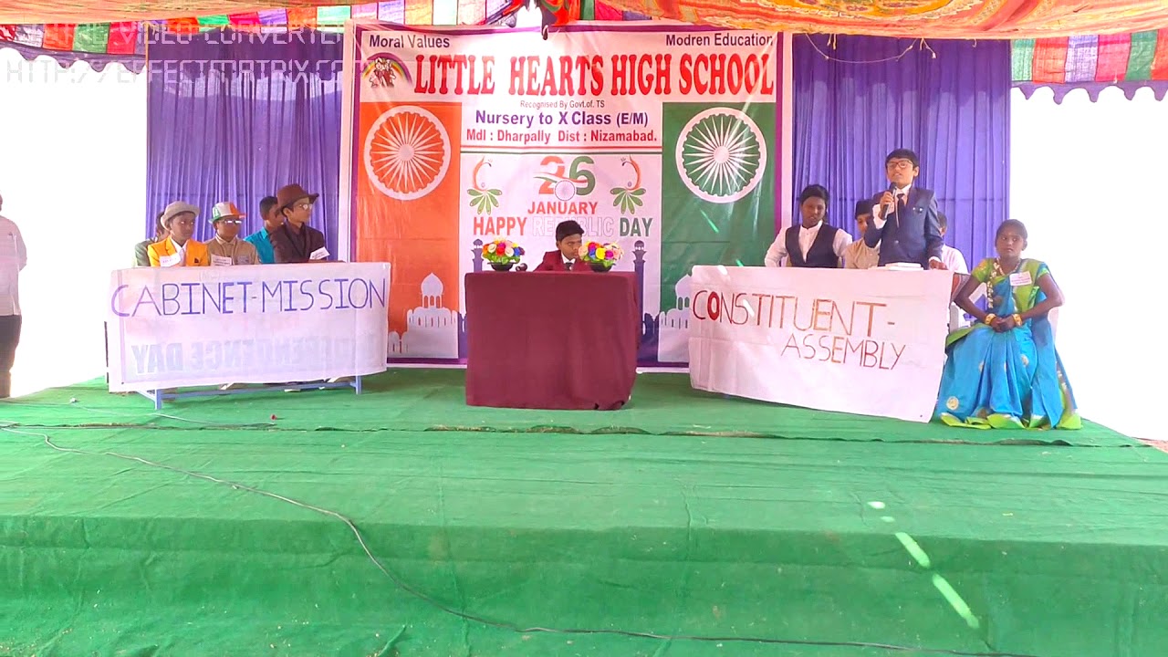 26 January Indian Constitution Skit Part 2. in Little Hearts High