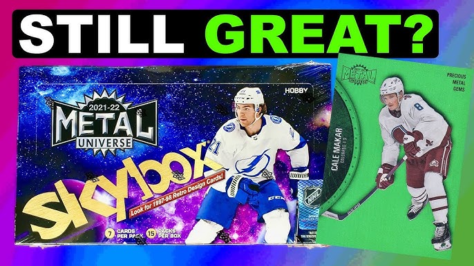 2021-22 Skybox Metal Universe Hockey Trading Cards (Mass Blaster)