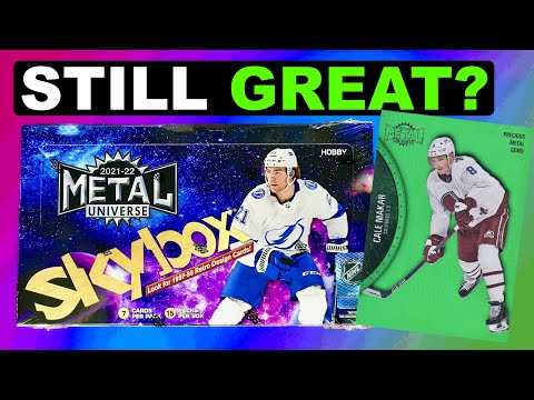 2021-22 Skybox Metal Universe Hockey Hobby Box Break