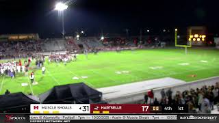 Muscle Shoals HS vs Hartselle HS Football | Presented By Bank Independent screenshot 1