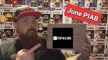 Pop In A Box 2 pop unboxing for June 2020