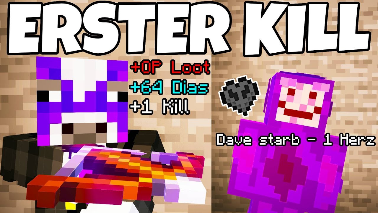 Ich KILLE 1. SPIELER obwohl ALLES schief geht?! Minecraft Fragments