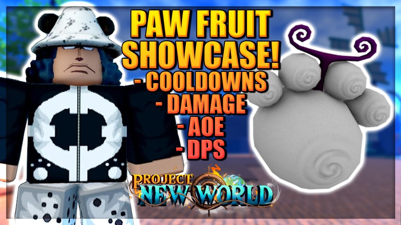 [PNW] NEW PAW FRUIT SHOWCASE + HOW TO GET! Project New World