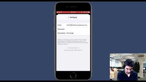 Setup a Fasthosts Exchange 2019 mailbox on and iPad or iPhone
