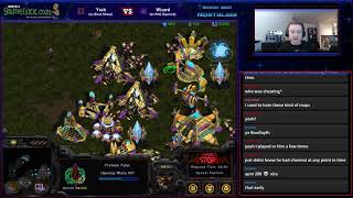 Yosh Vs Wizard on Dire Straits (2002 CompUSA 20k Gamefixx Starcraft Ladder Game)