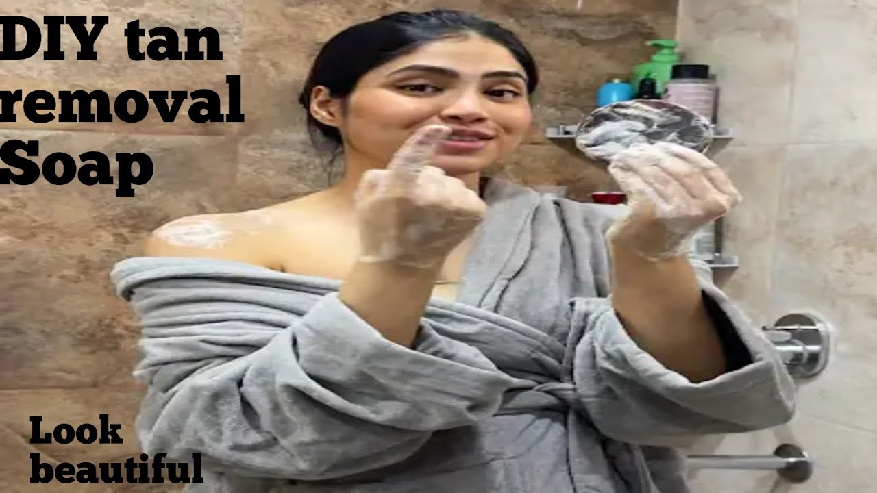 DIY tan removal Soap | natural homemade shop for body and face acne | Tulsi Neem aloevera haldi shop