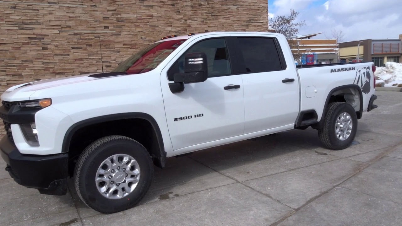 2020 CHEVY SILVERADO 2500 HD NEW 6.6L GAS ENGINE Alaskan Edition YouTube