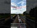 Dubbele Eurostar (Thalys) komt langs Mookhoek