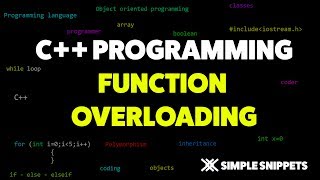 Function Overloading in C   Programming