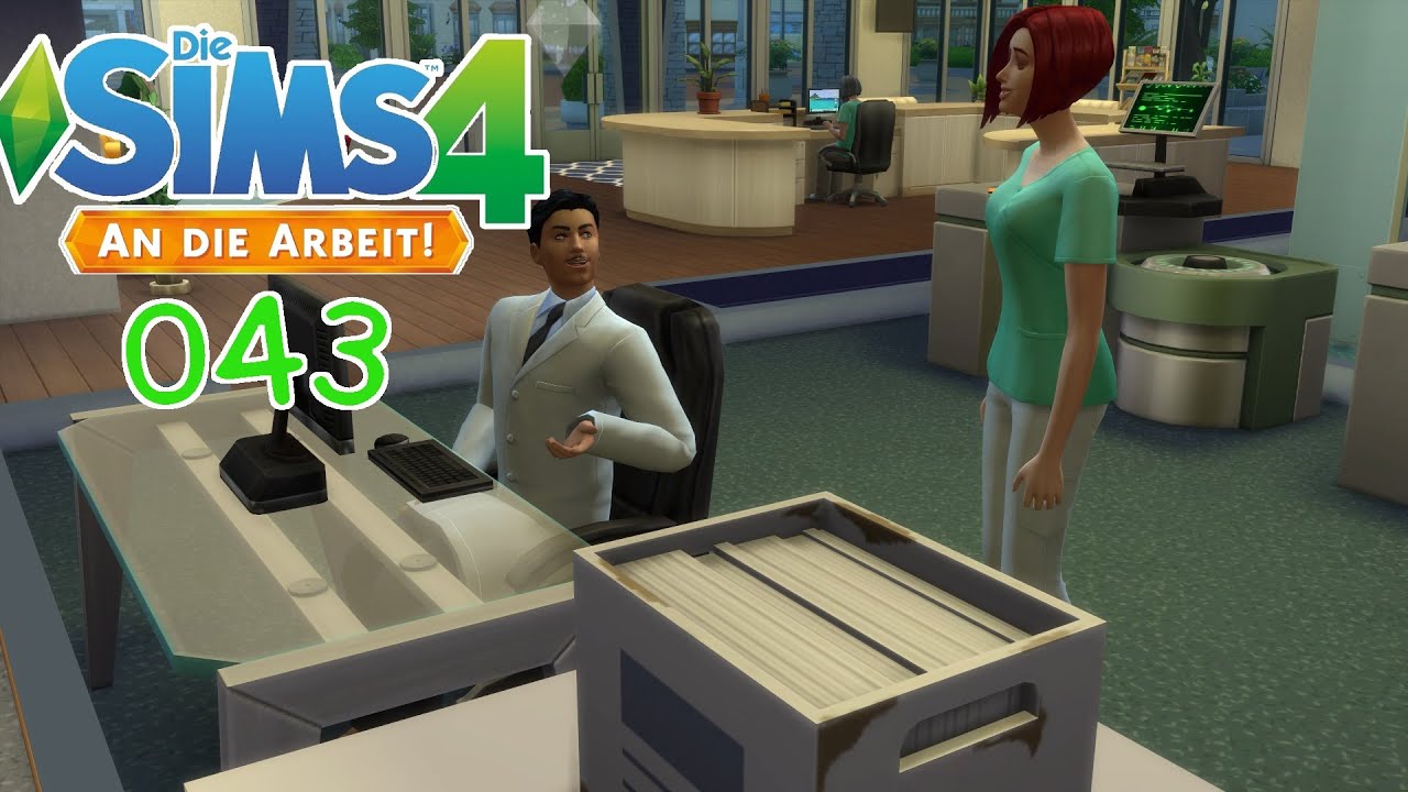 Let's Play Die Sims 4 An Die Arbeit [German] 