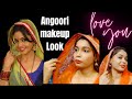 vat savitri makeup look||bhabhi ji ghar par he look||10 rupees makeup look again||easy makeup look||