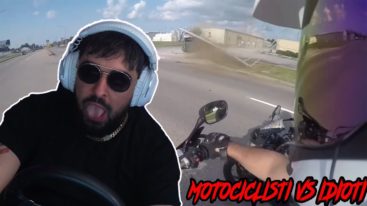 IMOGEN REACTIONEAZA LA MOTOCICLISTI VS IDIOTI 7?