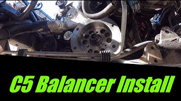 Summit Racing Harmonic Balancer and ARP Crank Bolt Install on C5 Corvette