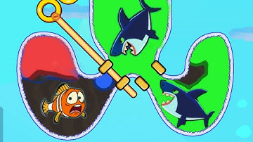 Rescue fish game | hard level gameplay | noob vs pro