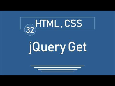 32 - ( jQuery Tutorial ) jQuery HTML / CSS : [ Get ] = text, html, val, attr