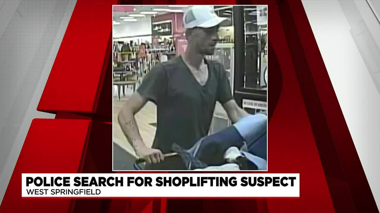 West Springfield Police seek shoplifting suspect - YouTube