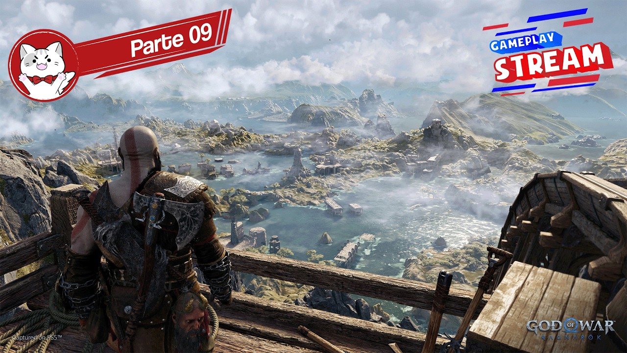 God of War Ragnarök  - Gameplay Cap 09 - Asgard y la invitación de Odin
