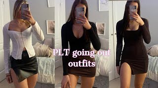PRETTY LITTLE THING GOING OUT OUTFITS~ SKIRTS~DRESSES~ CARGOS AND JEANS!!
