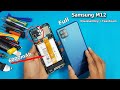 How to Open Samsung M12 and A12 Back Panel || Samsung Galaxy M12 Disassembly / Samsung M12 Teardown