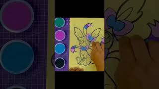 Sand painting Fairy-type pokemon Sylveon