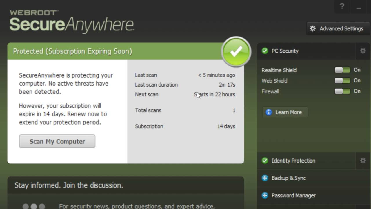 Update How To Install Webroot AntiVirus