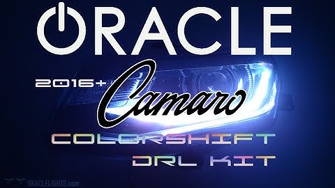 ORACLE Lighting 6th Gen Camaro ColorSHIFT DRL Upgrade Kit- 2016+ Camaro Demo Video