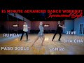 15 Minute Advanced Dance Workout Rumba Cha Cha Samba Paso Doble And Jive Mirror Image 