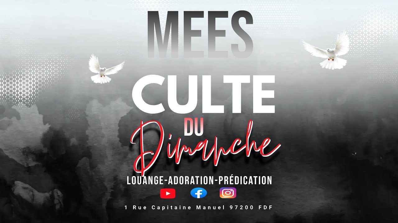 Culte du Dimanche | 03 décembre en direct de M.E.E.S tv - YouTube