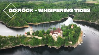 Go Rock - Whispering Tides (Lyrics) - easy listening rock song for study, relax, hang out, sleep