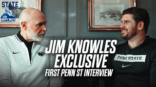 Jim Knowles EXCLUSIVE First Interview at Penn State