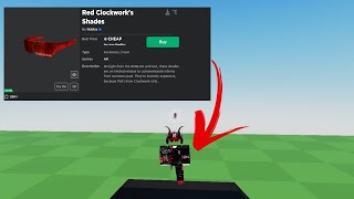 How To Get Red Clockwork Shades For Very Cheap