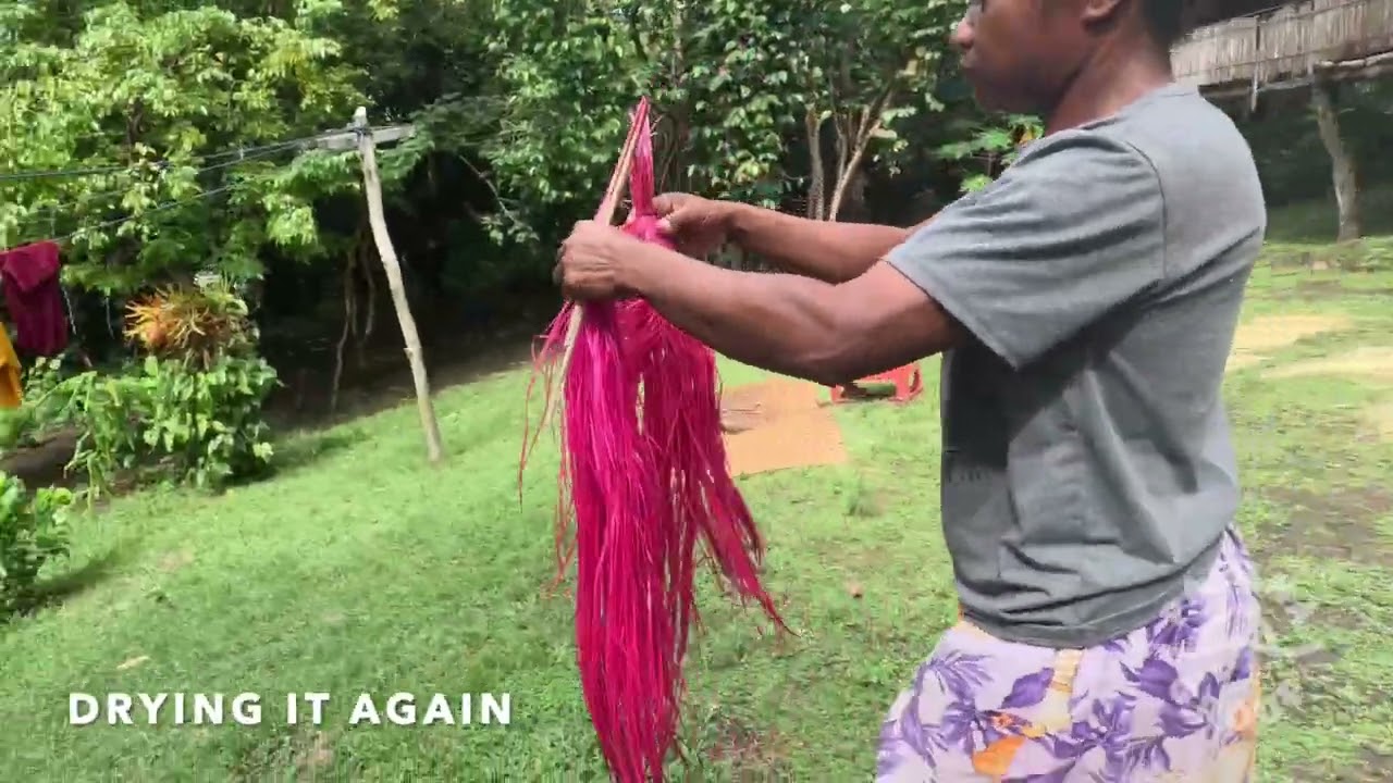 👉 How to Make a Traditional Grass Skirt | Step-by-Step with Emily